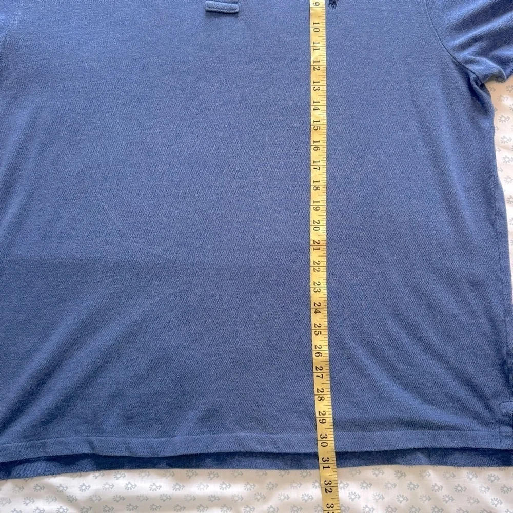 Polo Ralph Lauren Blue Polo Shirt 2XB Classic Style